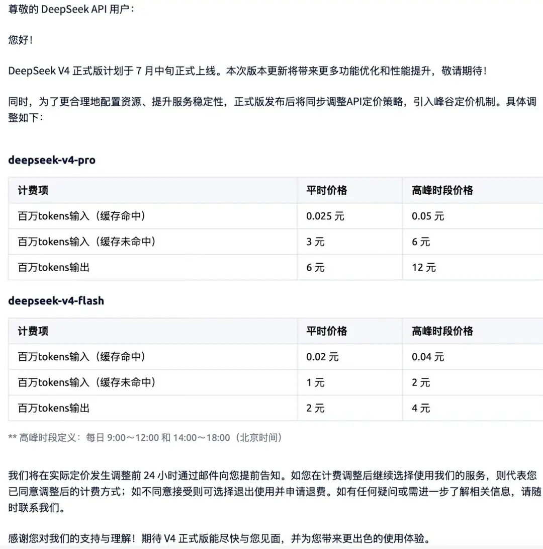 DeepSeek即将实行峰谷定价:高峰时段价格翻倍