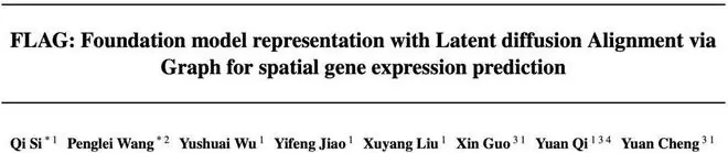 ICML 2026|上智院、上交大、复旦联合提出FLAG扩散框架,还原空间转录组的基因-空间双重结构