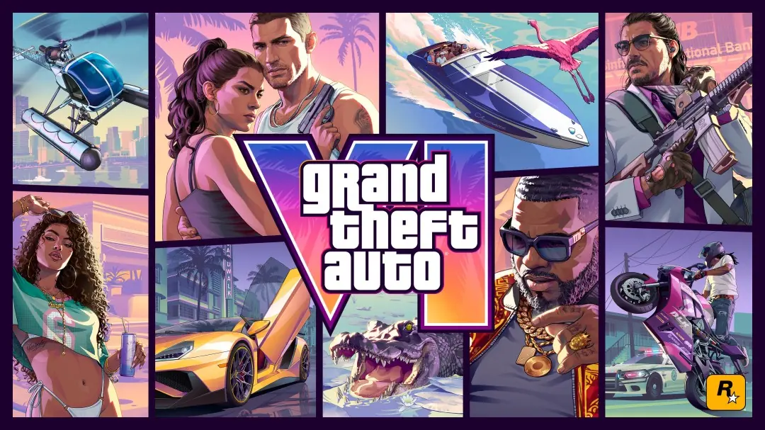 《GTA6》封面艺术图公开！延续一贯风格 再临纸醉金迷
