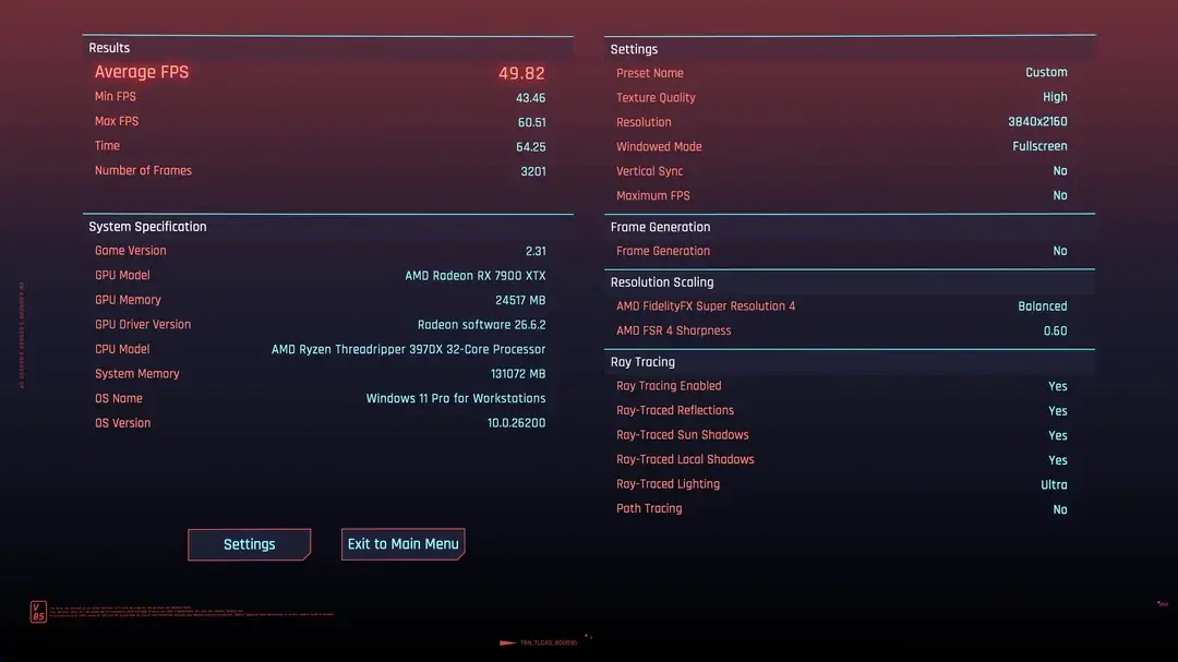 AMD RX7000系列显卡现已支持FSR 4.1:游戏帧率翻倍!