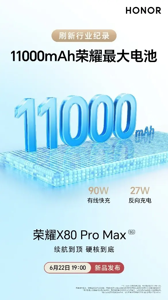 最大电池长续航手机推荐这款 荣耀X80 Pro Max越用越安心