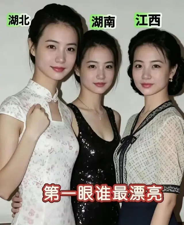 大家觉得三姐妹谁最好看?做老婆你会选其中的谁?