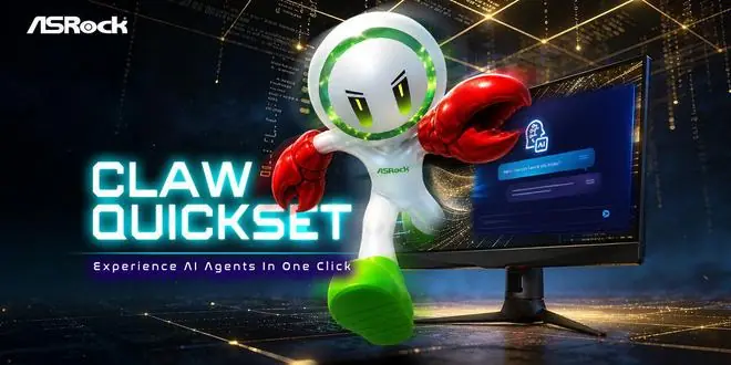 华擎推ASRock Claw Quickset桌面工具,可简化本地AI环境部署
