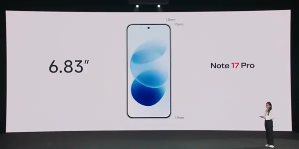Redmi Note 17 Pro发布:旗舰级设计+3500尼特1.5K直屏+3米抗摔