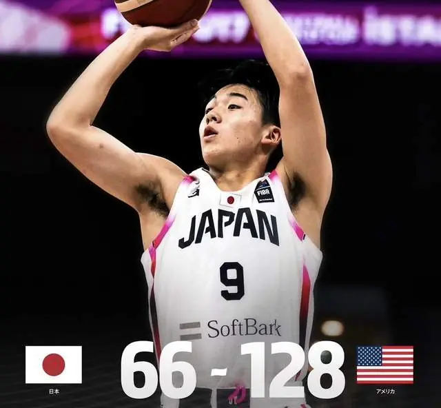 4战输163分！日本U17惨案证明：八村塁是特例，混血难救日本篮球