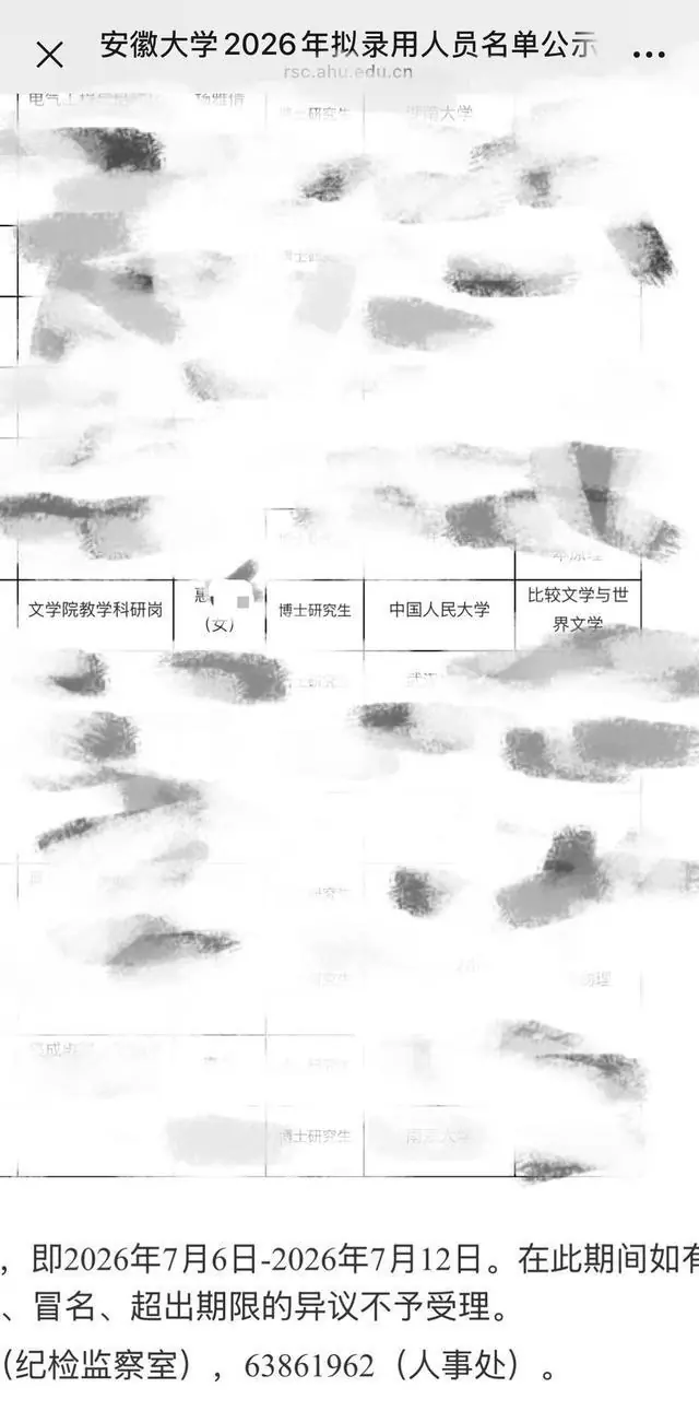 马上评|三问“逐字翻译抄袭”人大博士惠某某拟入职安大