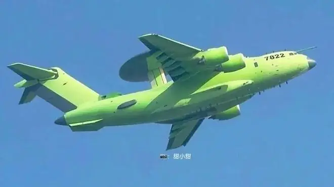 速度很快,空警-3000战略预警机二号机高清图流出,断崖式领先世界