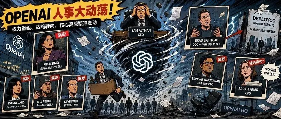 OpenAI乱套了,11员大将集体跑路