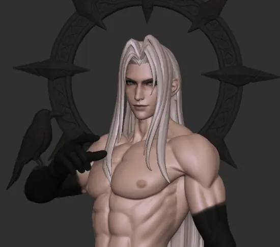 Nekonest推FF7克劳德长裙手办，双生宿命与人性叩问引热议