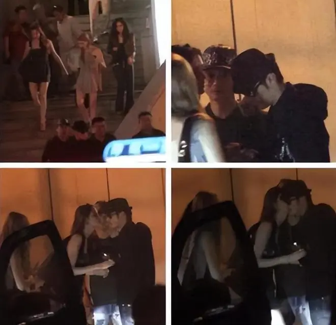 曝黄晓明深夜和长发美女约会!女方鲜嫩又漂亮,撞脸Baby