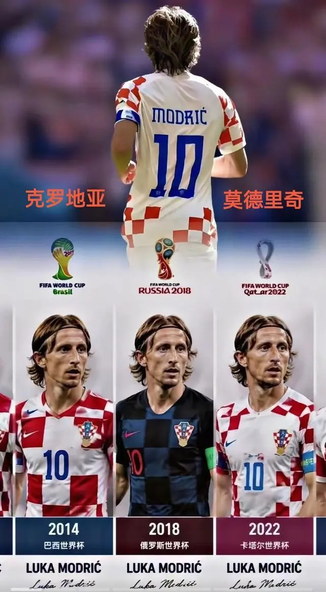 好奇查了下,克罗地亚队的队长莫德里奇,婚姻、事业都让人佩服!