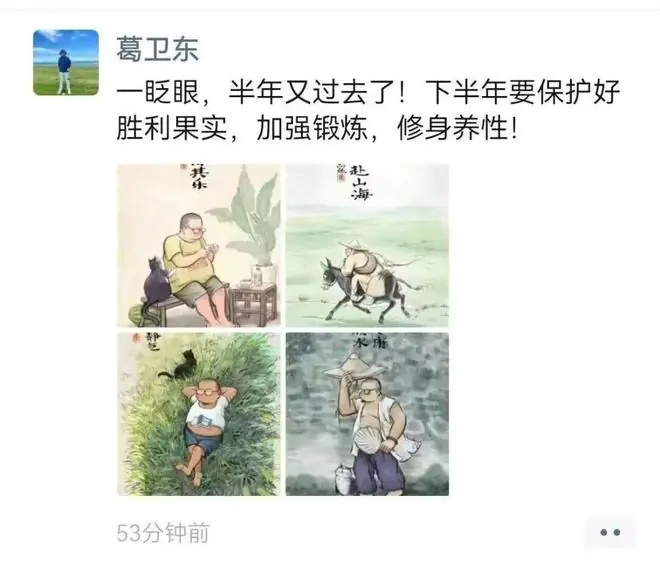“下半年要保护好胜利果实！”，葛卫东罕见发声提示股市风险